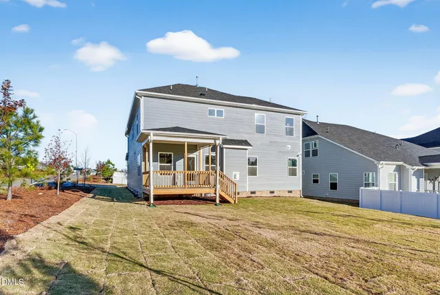 a front view of a building with a view of a building