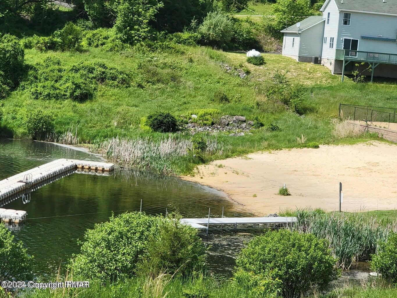 1080 Lancaster Drive Bushkill, PA 18324 - Photo 28 of 31 Swim beach area