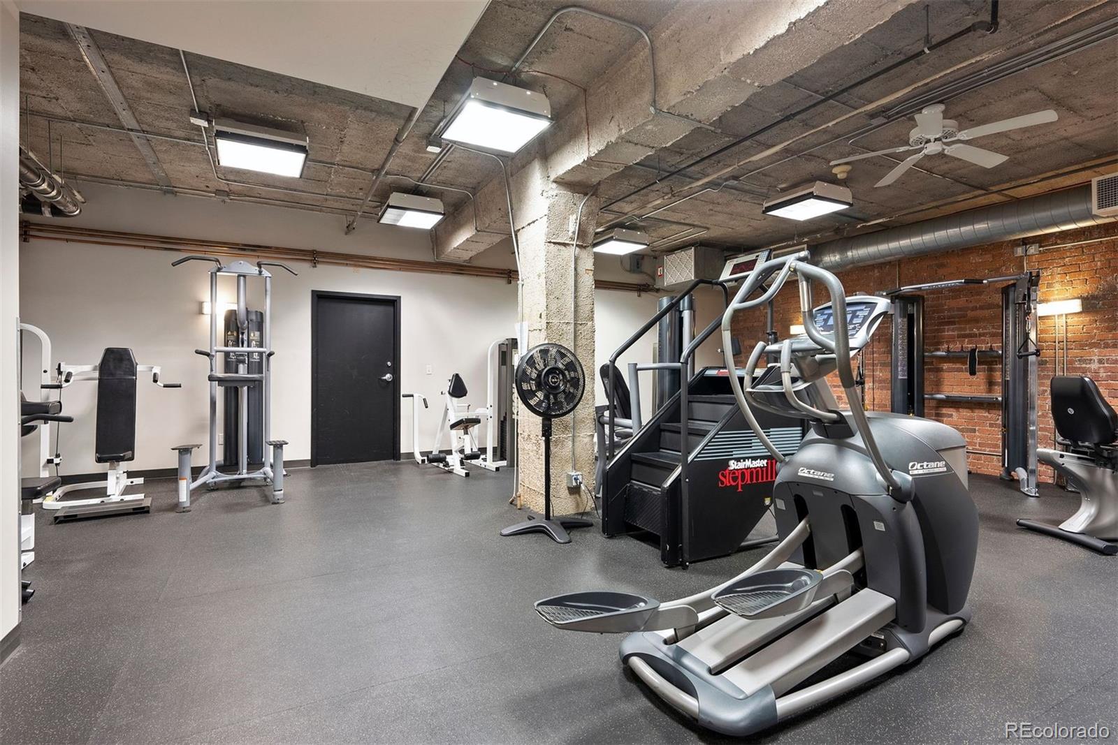1801 Wynkoop Street, Unit 603 Denver, CO 80202 - Photo 35 of 40 a view of a room with gym equipment