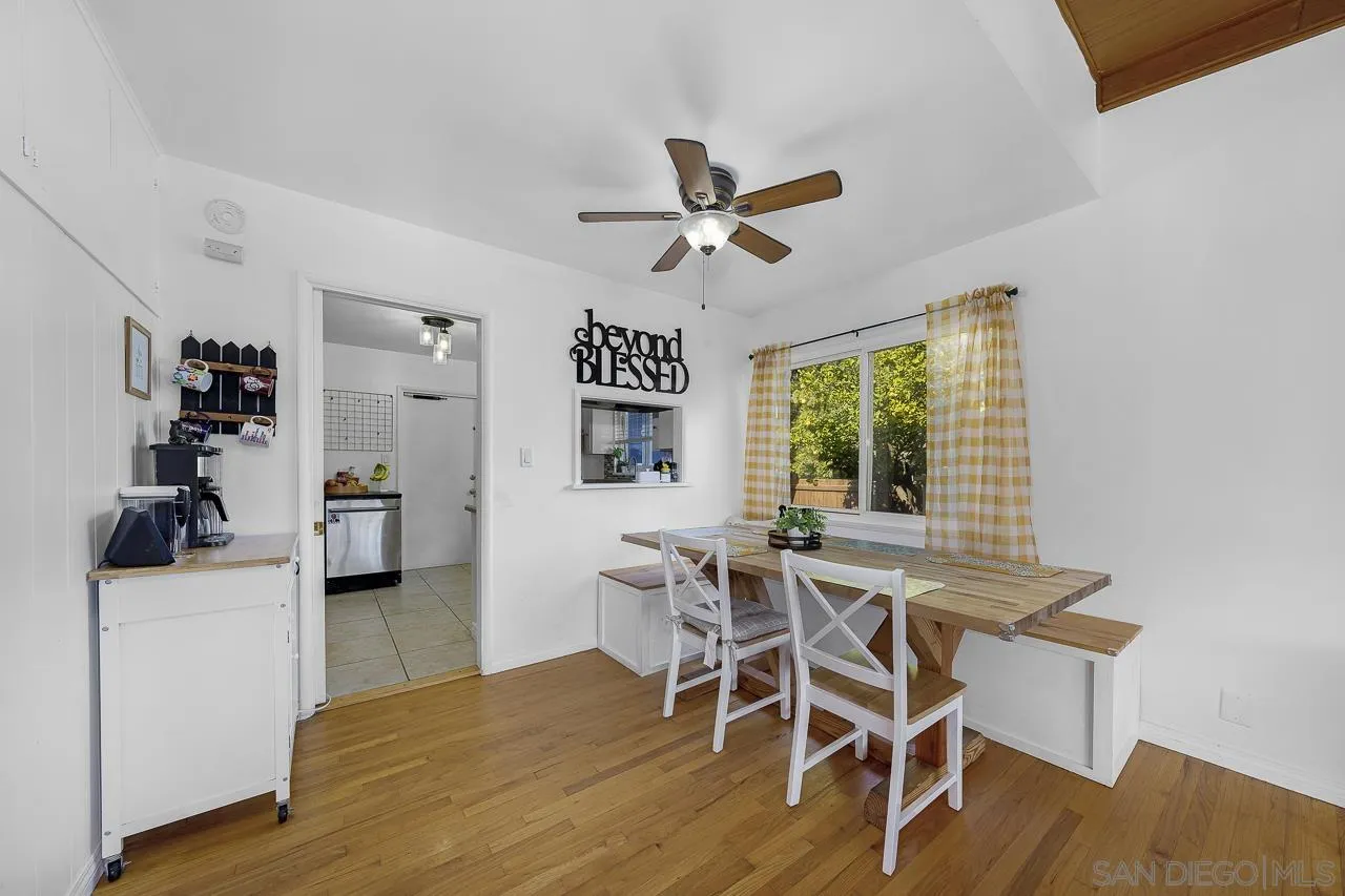 1243 Hardin Drive El Cajon, CA 92020 - Photo 11 of 32 a view of a dining room with furniture and a window