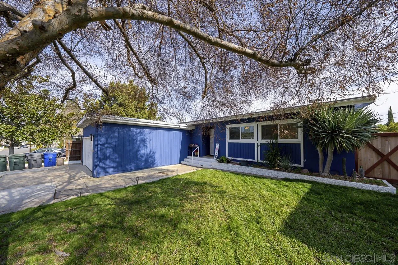 1243 Hardin Drive El Cajon, CA 92020 - Photo 31 of 32 a view of a house with a yard and tree