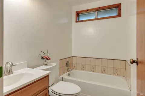 a bathroom with a sink and a bathtub