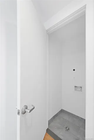 a small space with a window