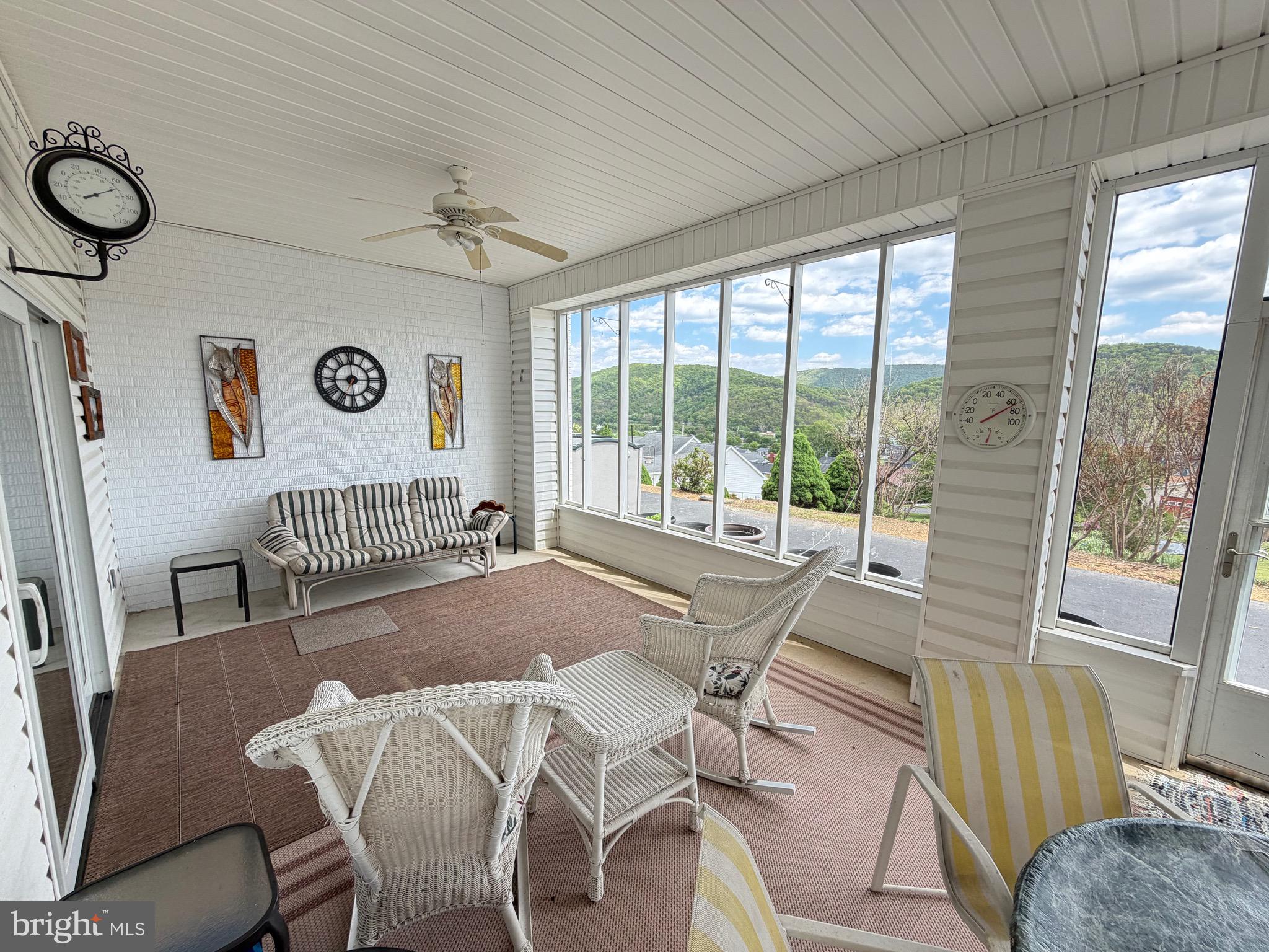 1565 Liberty Street Keyser, WV 26726 - Photo 44 of 95 a view of a dining room with furniture window and outside view