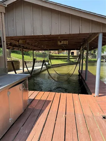 a view of swimming pool from a balcony