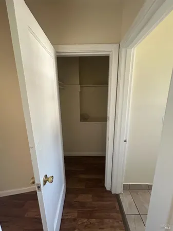a view of an entryway door