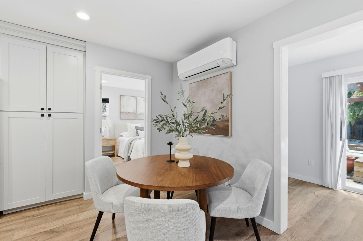 140 Second Street Gilroy, CA 95020 - Photo 13 of 33 a view of a dining room with furniture and wooden floor