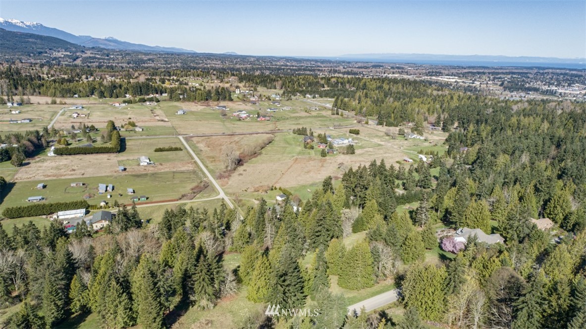 1 Fox Hollow Road Sequim, WA 98382 - Photo 16 of 20 an aerial view of residential houses with outdoor space