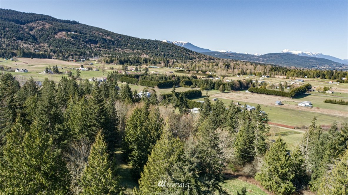 1 Fox Hollow Road Sequim, WA 98382 - Photo 18 of 20 a view of a lake with mountains in the background