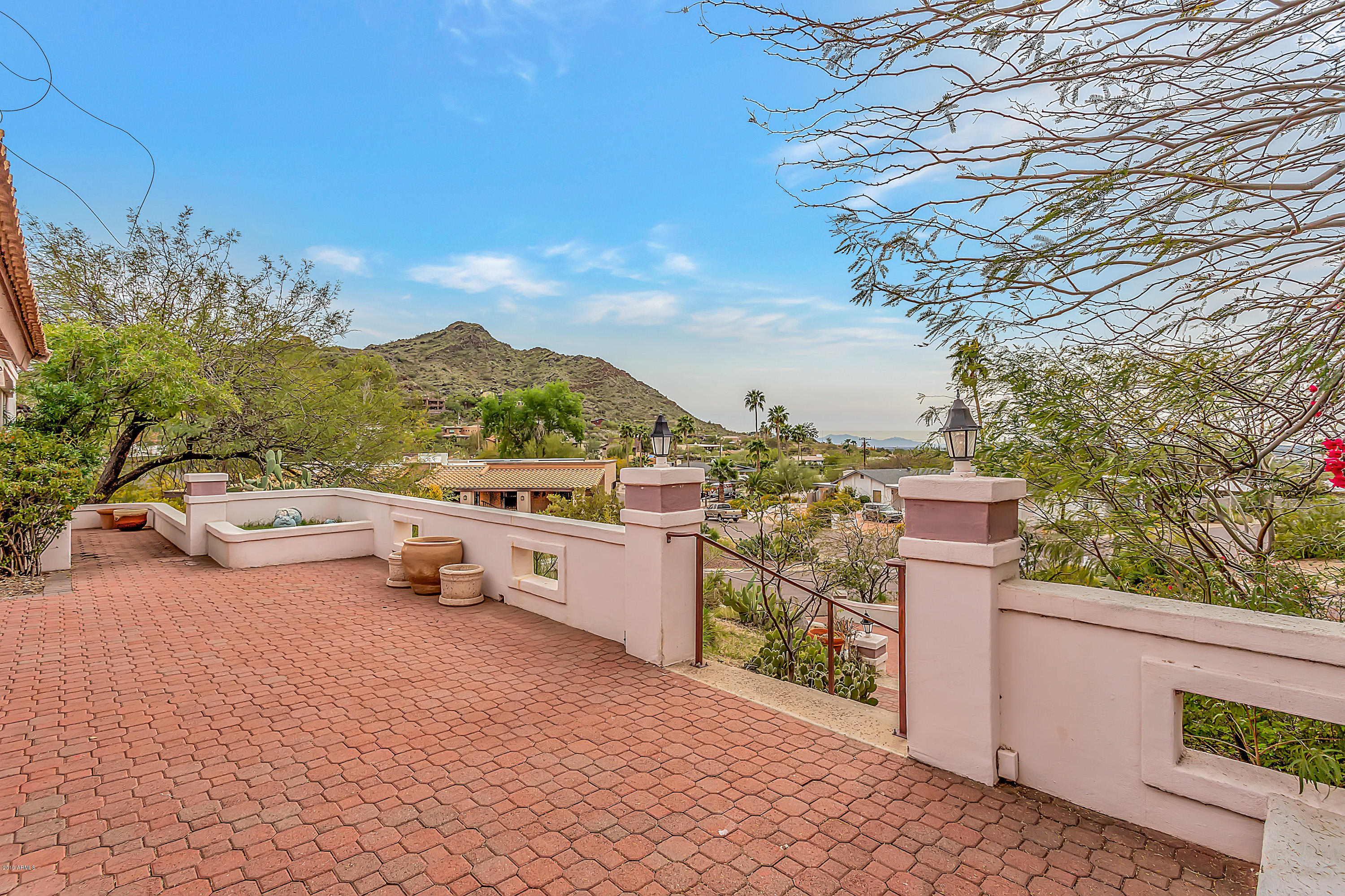 9601 North 17th Place Phoenix, AZ 85020 - Photo 3 of 16 a view of a terrace with a yard