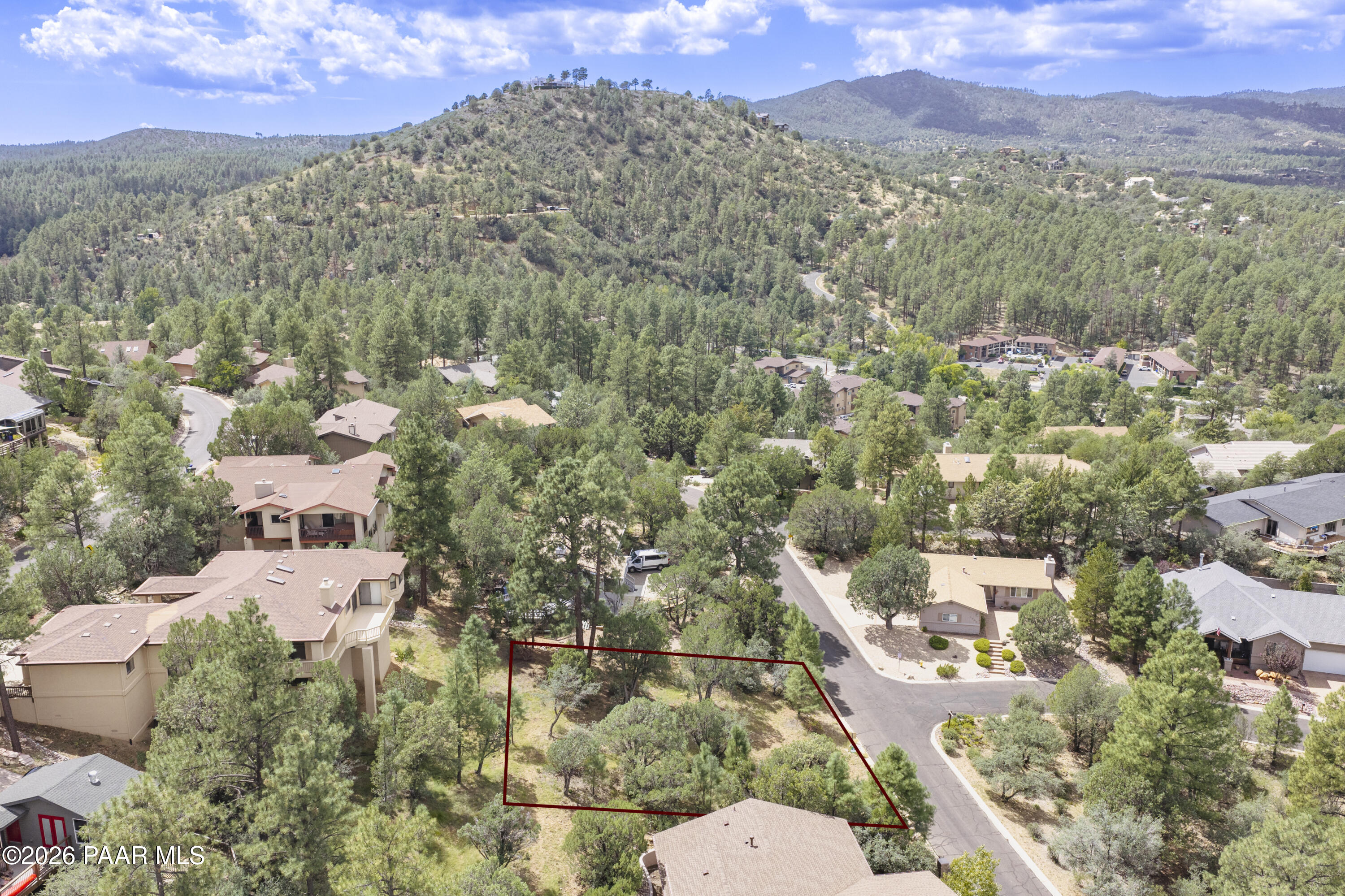 1231 Tanglewood Road Prescott, AZ 86303 - Photo 10 of 27 Aerial Overview 7