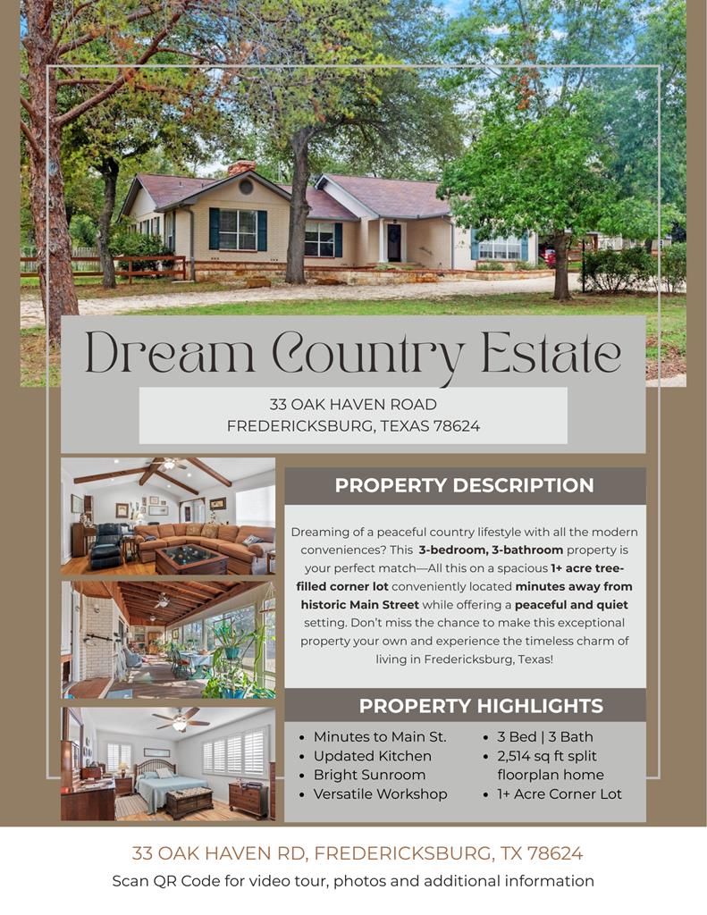 33 Oak Haven Road Fredericksburg, TX 78624 - Photo 2 of 54