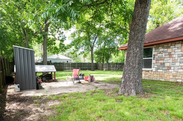 a childrens park with lots of swings and slides