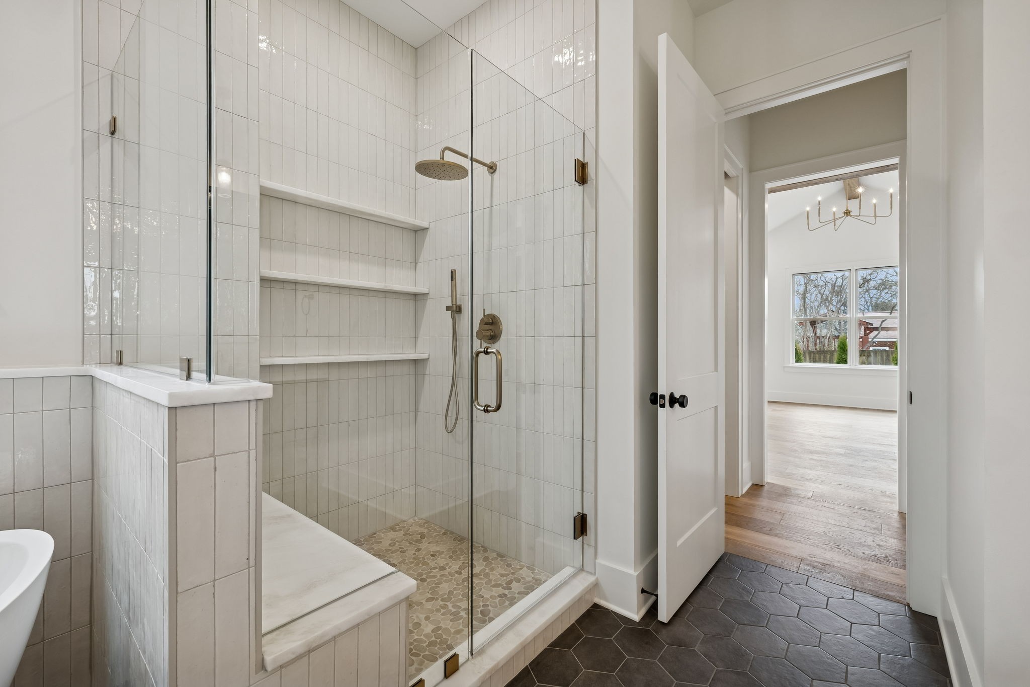 1130 Winding Way Road Nashville, TN 37216 - Photo 62 of 96 a bathroom with a shower and a sink