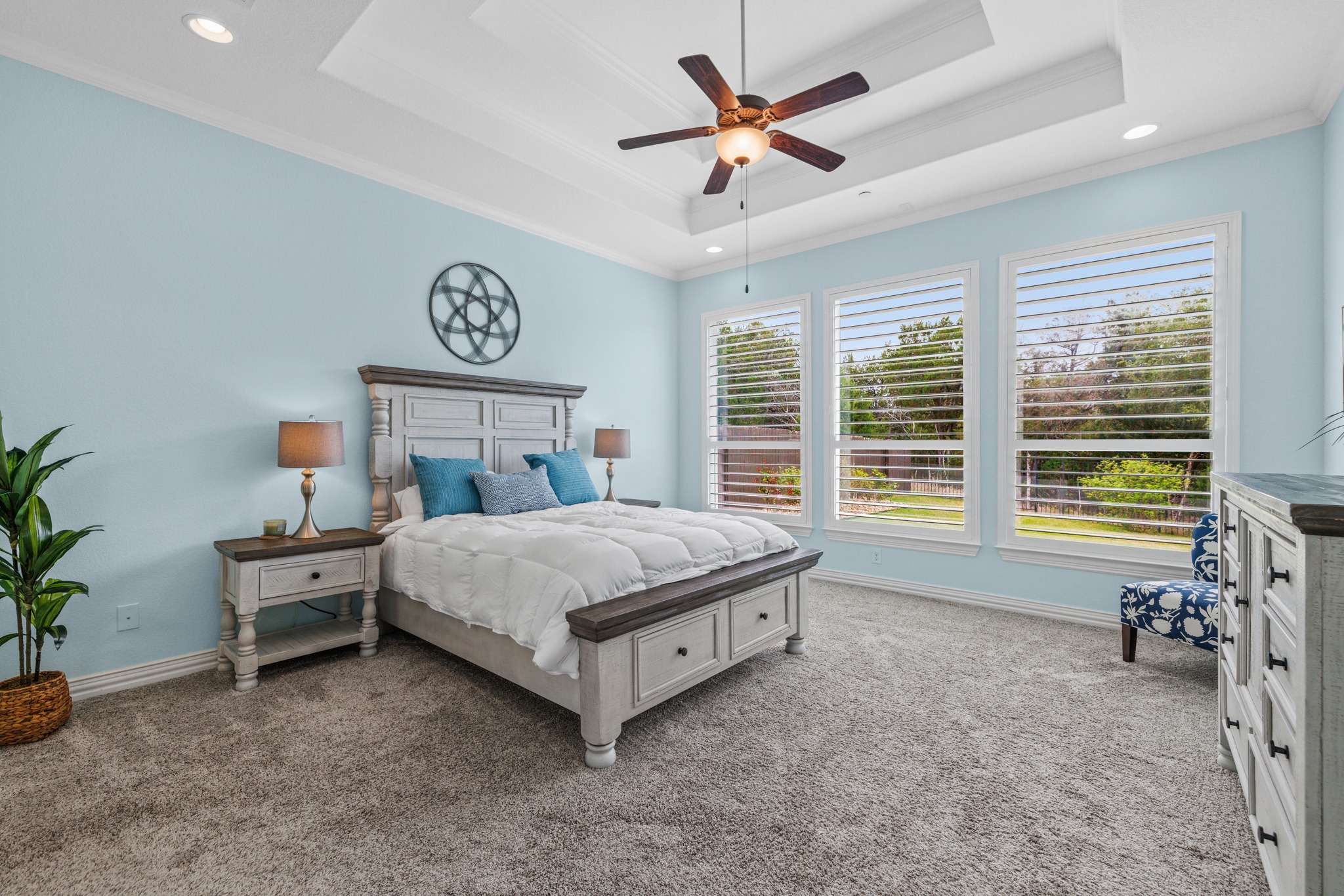 3914 Logan Ridge Drive Cedar Park, TX 78613 - Photo 19 of 40 a bed room with a bed and a chair