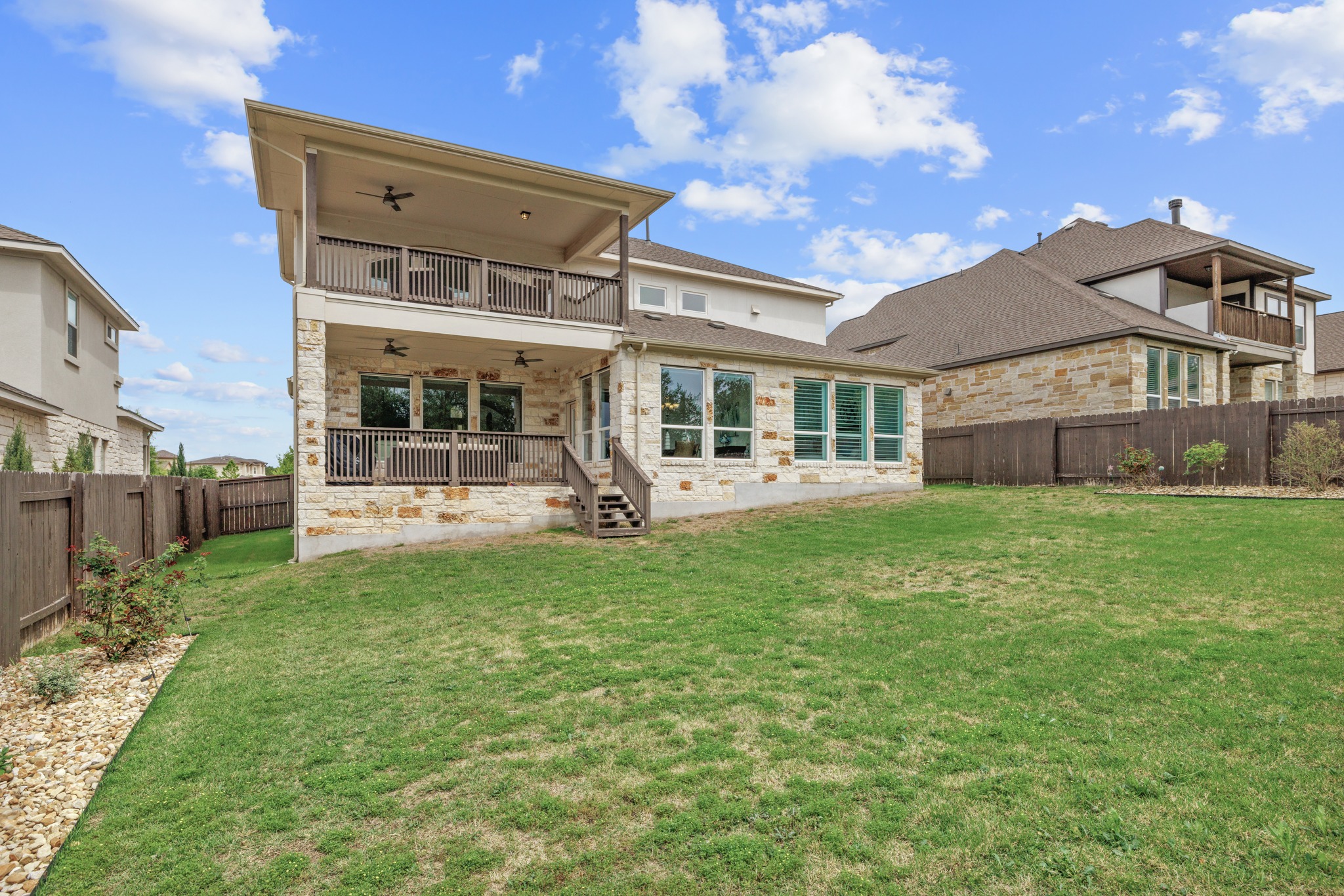 3914 Logan Ridge Drive Cedar Park, TX 78613 - Photo 36 of 40 a front view of a house with garden