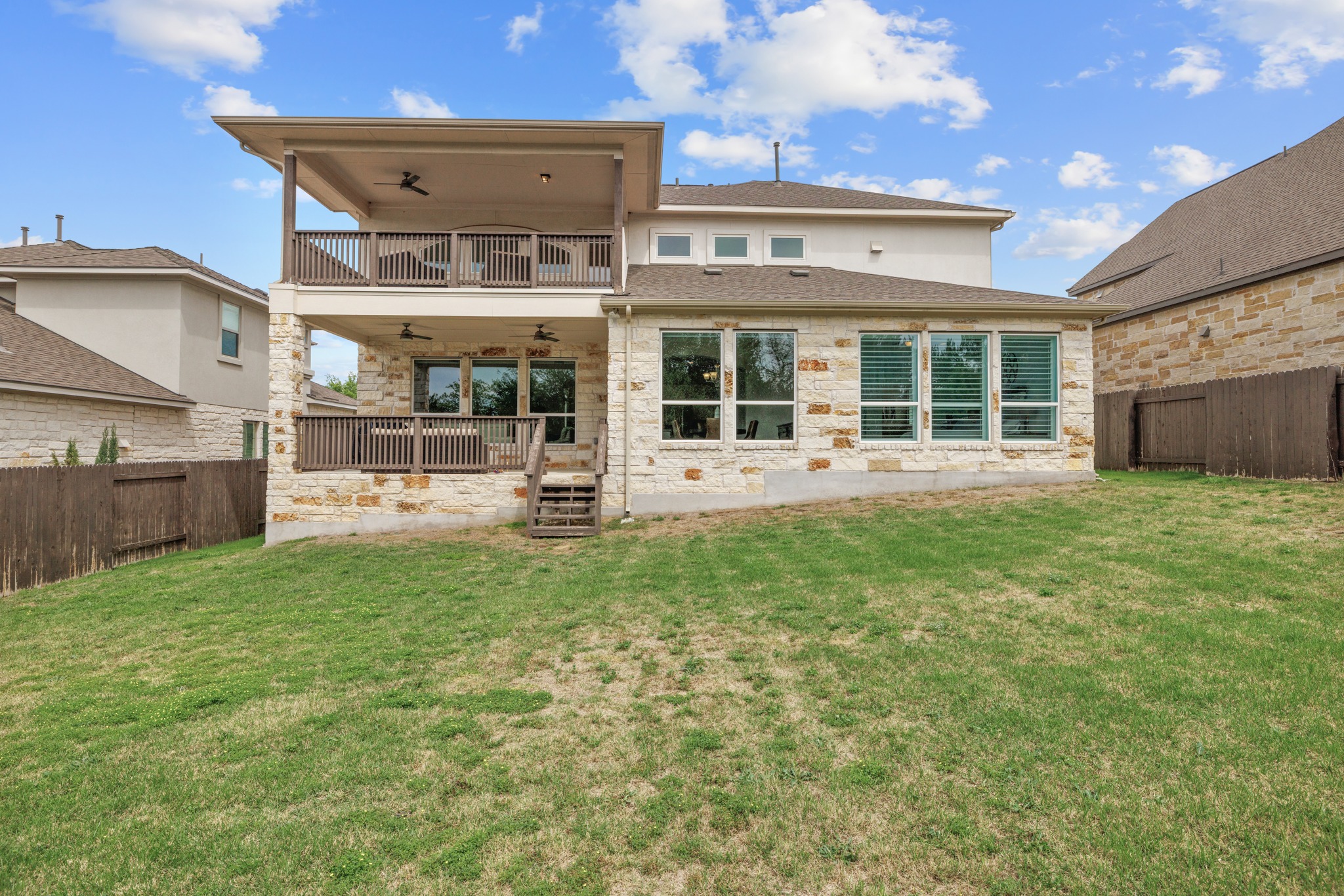 3914 Logan Ridge Drive Cedar Park, TX 78613 - Photo 37 of 40 front view of a building with a yard