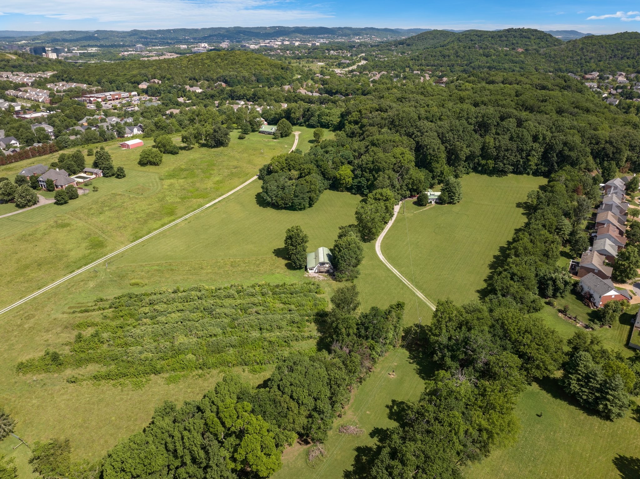 4092 Clovercroft Road Franklin, TN 37067 - Photo 5 of 26 an aerial view of residential houses with outdoor space