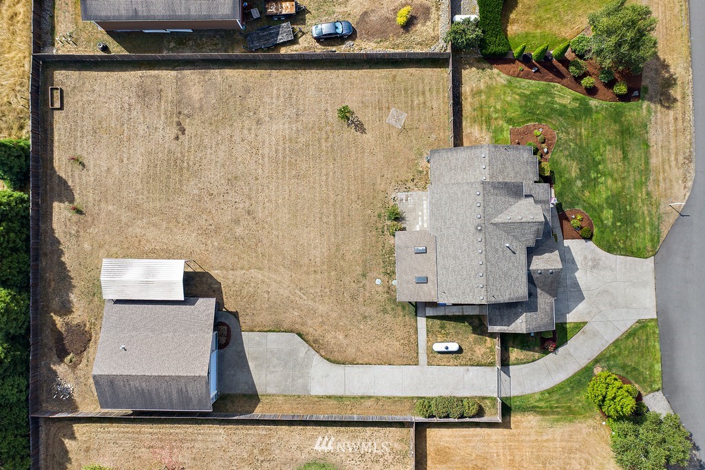 18210 Joseph Drive Southwest Rochester, WA 98579 - Photo 5 of 39 an aerial view of residential houses with outdoor space