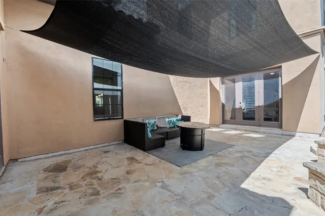 a view of sitting area in balcony