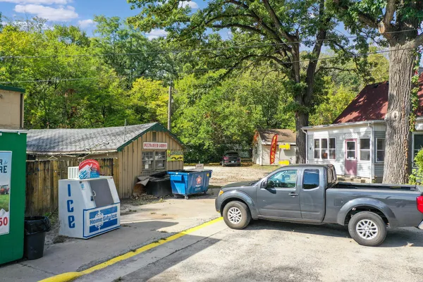 a store room with lots of different kinds of food