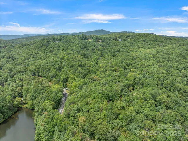 a view of a lush green field