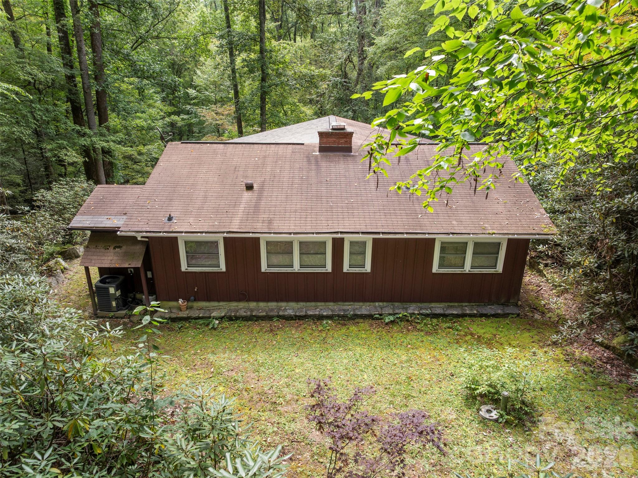 812 Crab Creek Road Hendersonville, NC 28739 - Photo 32 of 33 an aerial view of a house