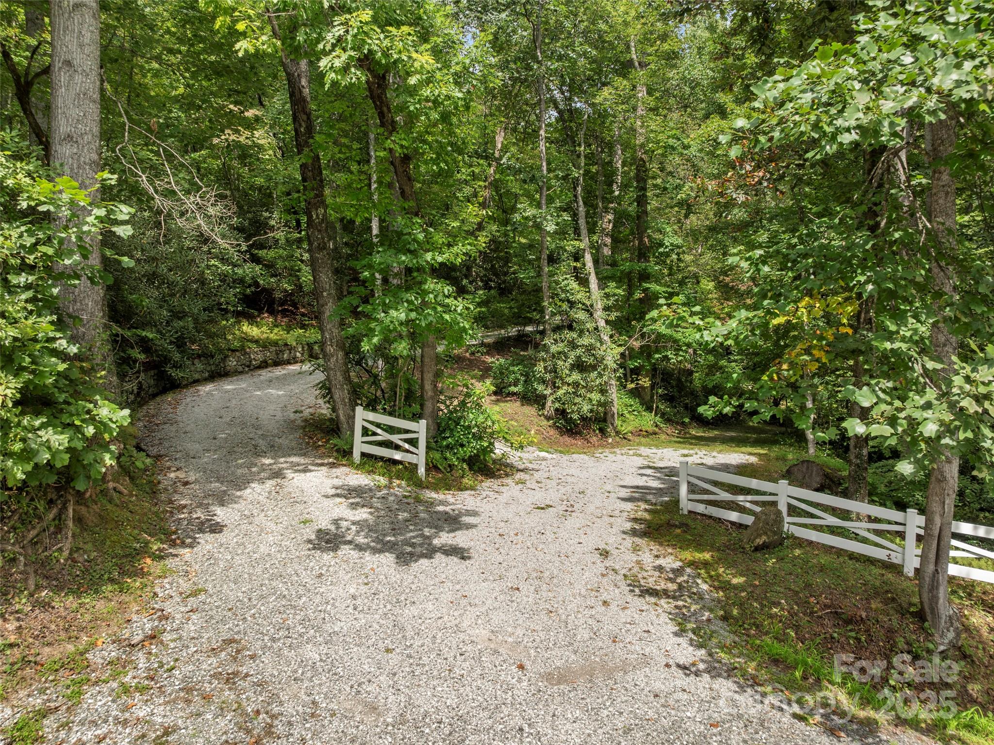 812 Crab Creek Road Hendersonville, NC 28739 - Photo 32 of 34 a view of a forest with trees