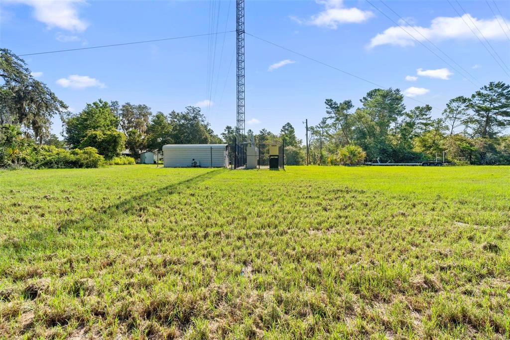 1835 South Glencoe Road New Smyrna Beach, FL 32168 - Photo 19 of 29 a view of a field with an tree and a yard