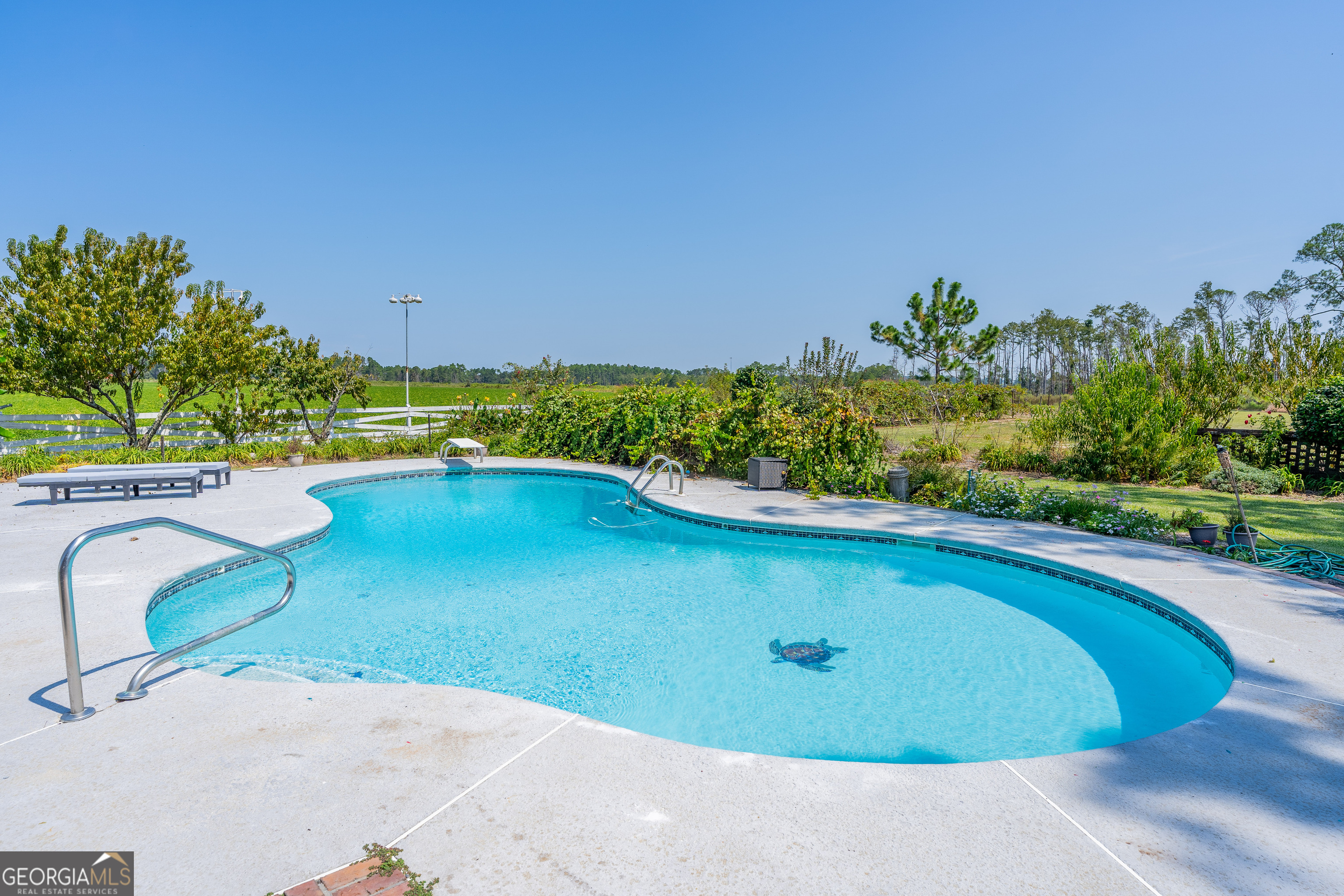 1671 Warren Carter Road Douglas, GA 31533 - Photo 33 of 57 a view of a swimming pool and lounge chair