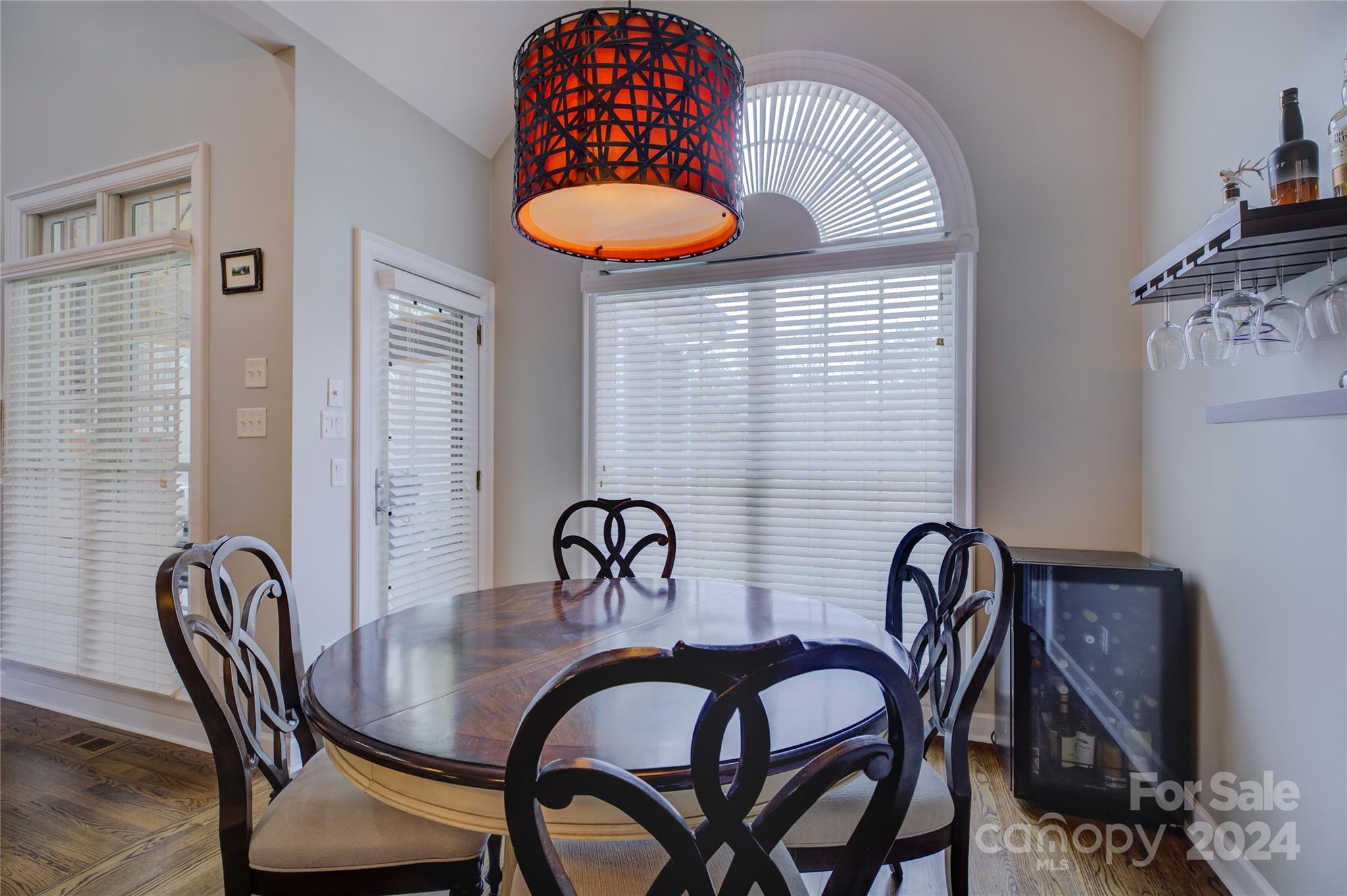 125 Clearview Road Rock Hill, SC 29732 - Photo 14 of 48 a view of a dining room with furniture and wooden floor