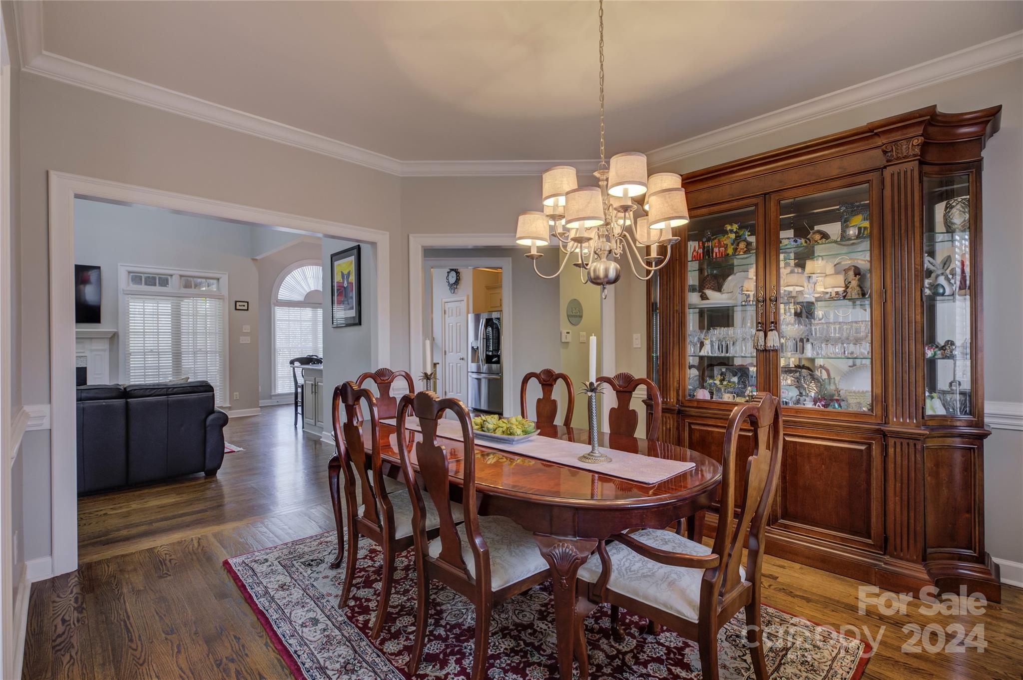 125 Clearview Road Rock Hill, SC 29732 - Photo 6 of 48 a view of a dining room with furniture window and wooden floor