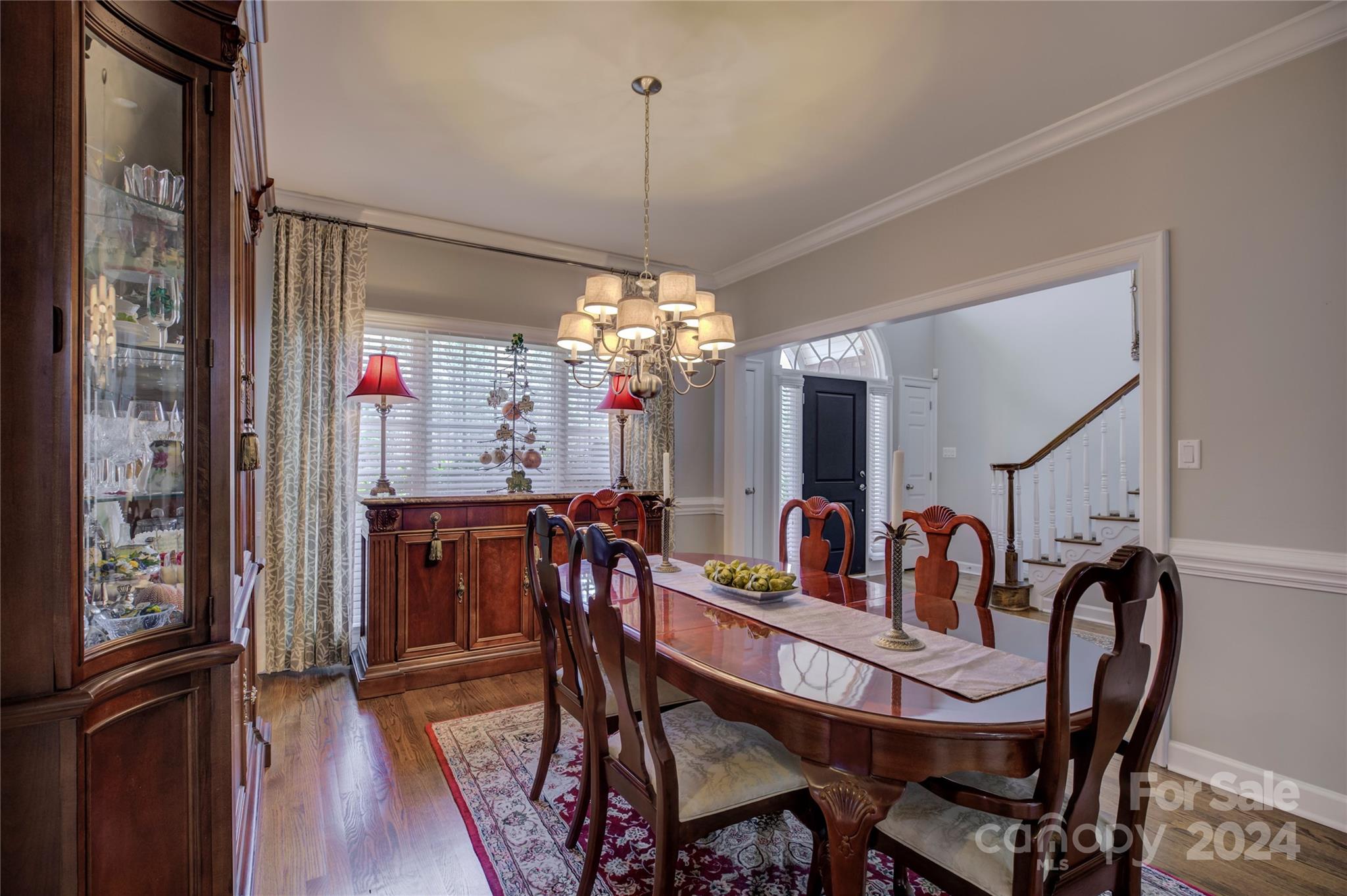 125 Clearview Road Rock Hill, SC 29732 - Photo 7 of 48 a view of a dining room with furniture window and wooden floor