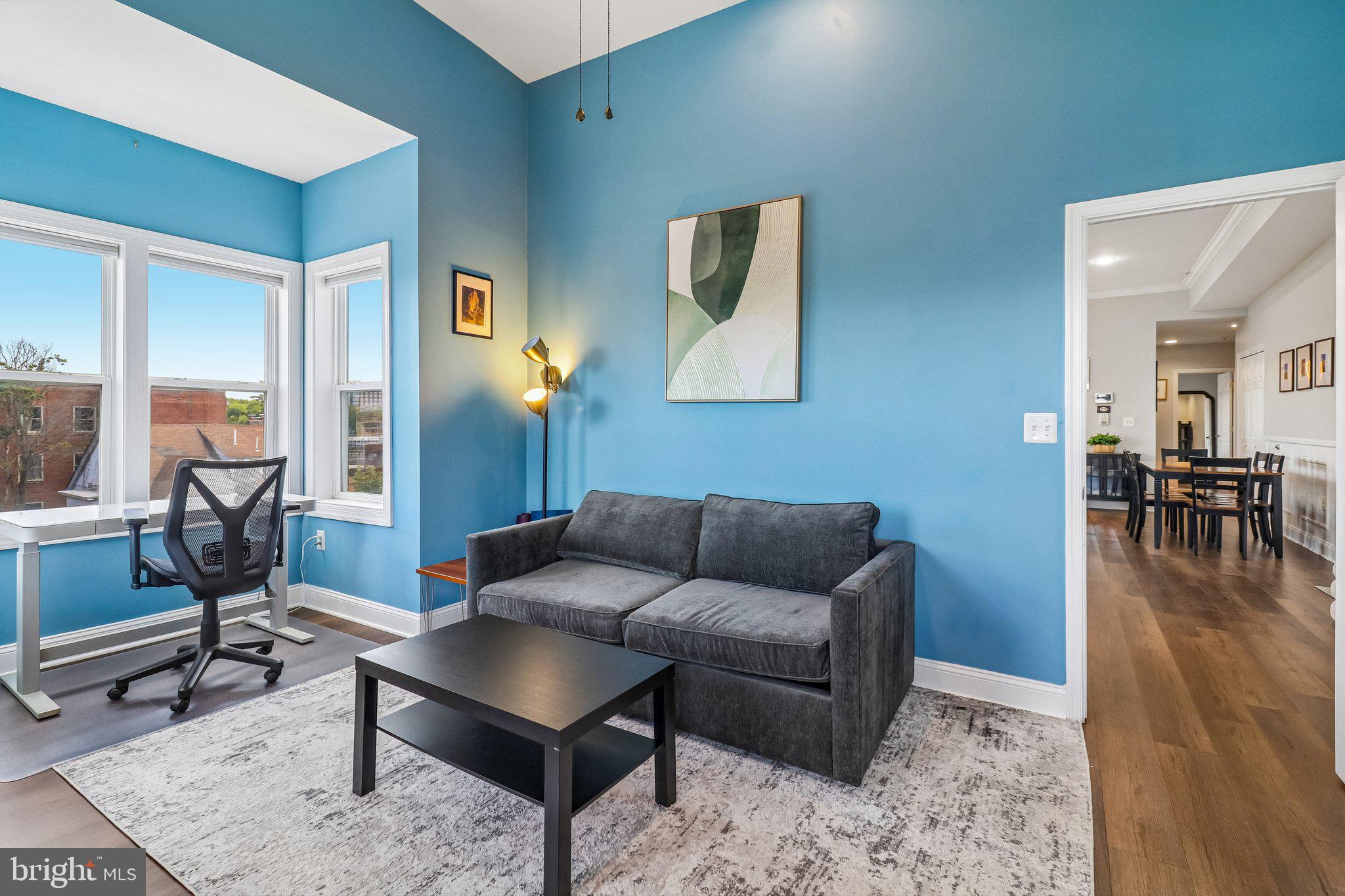 233 S Street Northeast, Unit 5 Washington, DC 20002 - Photo 18 of 41 Chic urban retreat with vibrant hues.