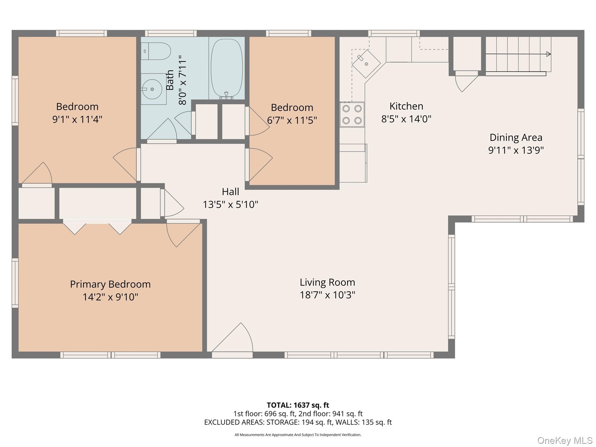 51 East Green Road Rock Tavern, NY 12575 - Photo 41 of 43 a picture of a floor plan