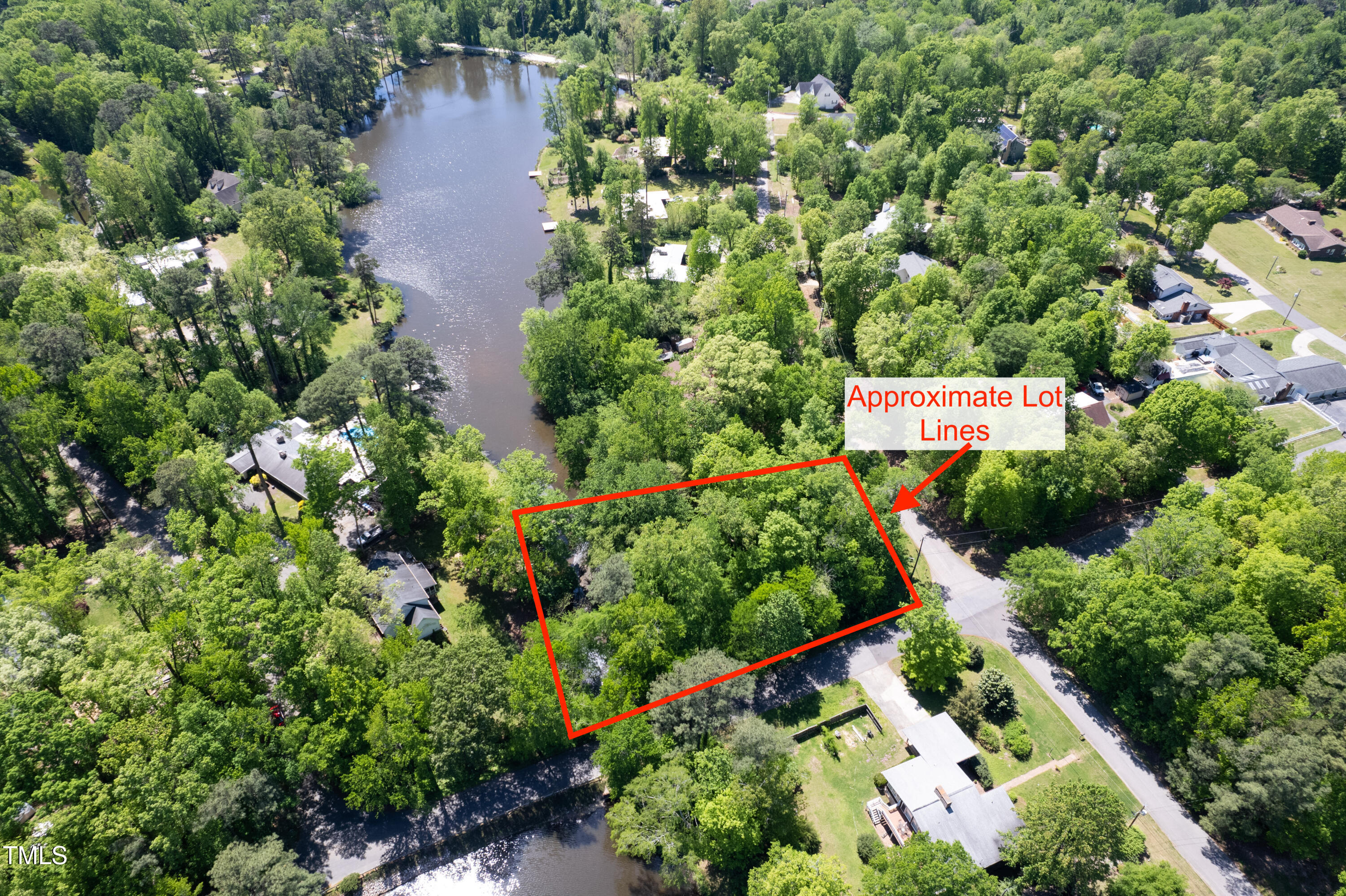 2130 Timberlake Drive Raleigh, NC 27604 - Photo 19 of 19 Timberlake Lot Lines