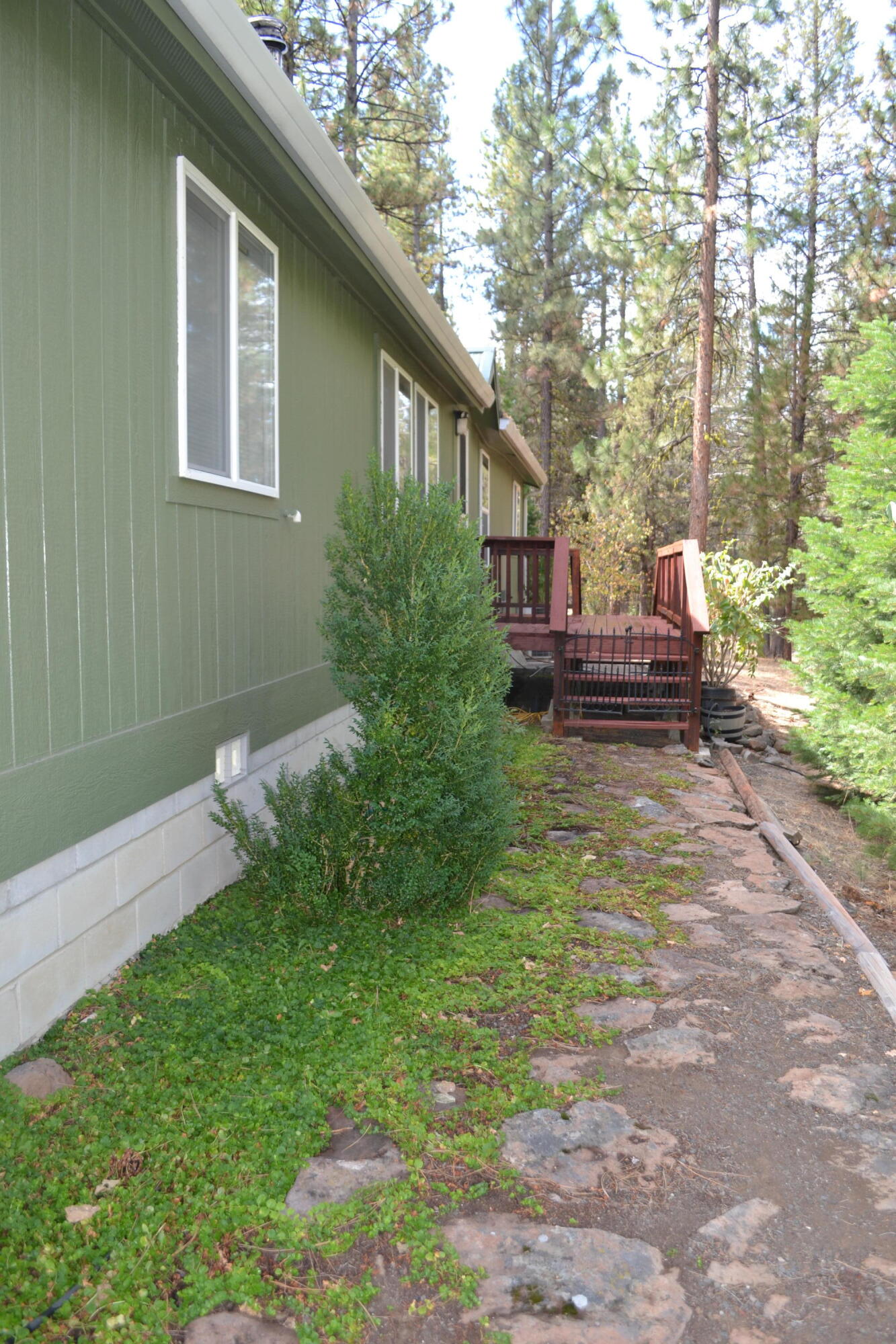 34 Hideaway Lane Adin, CA 96006 - Photo 21 of 26 a backyard of a house with lots of green space