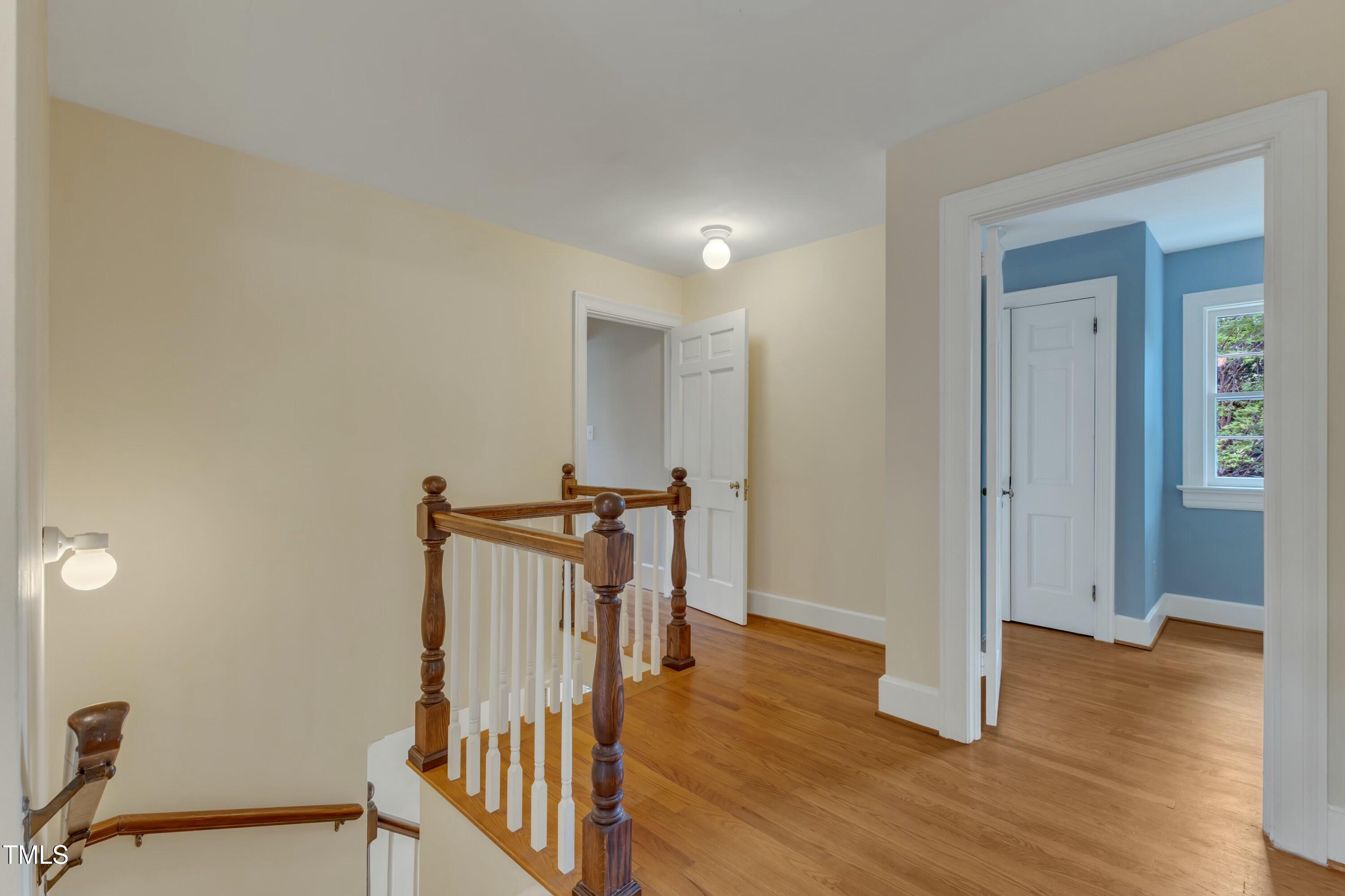 2625 Dover Road Raleigh, NC 27608 - Photo 36 of 90 a view of a hallway with wooden floor