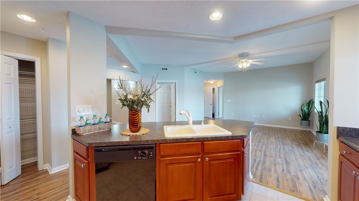849 Tiger Boulevard, Unit 202 Clemson, SC 29631 - Photo 7 of 25 Island and pantry