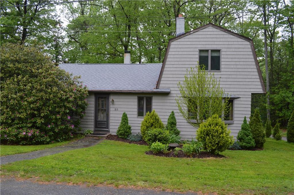 813 Hosley Road Winchester, CT 06098 - Photo 1 of 1 a aerial view of a house next to a yard