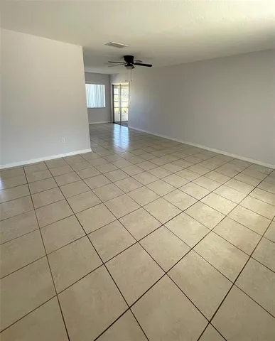 a view of empty room