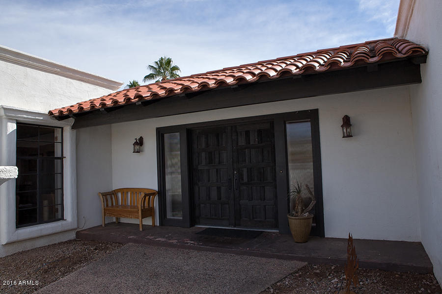2251 East Ocotillo Road Phoenix, AZ 85016 - Photo 3 of 23 Courtyard Entrance w/ double doors