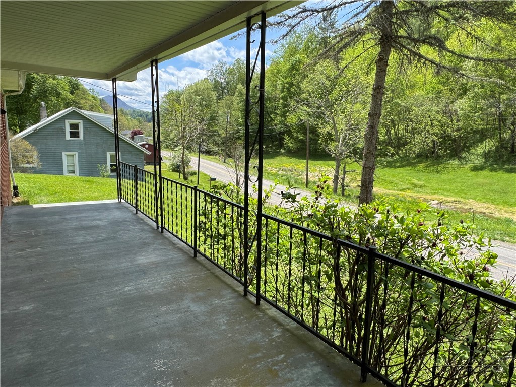 2510 Rich Hill Road Creston, NC 28615 - Photo 26 of 38 a view of an outdoor space and deck