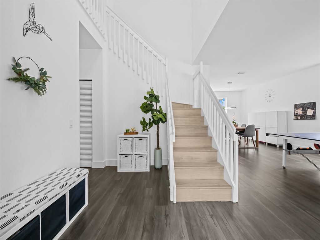 301 Cameron Drive Weston, FL 33326 - Photo 7 of 39 a view of entryway with wooden floor