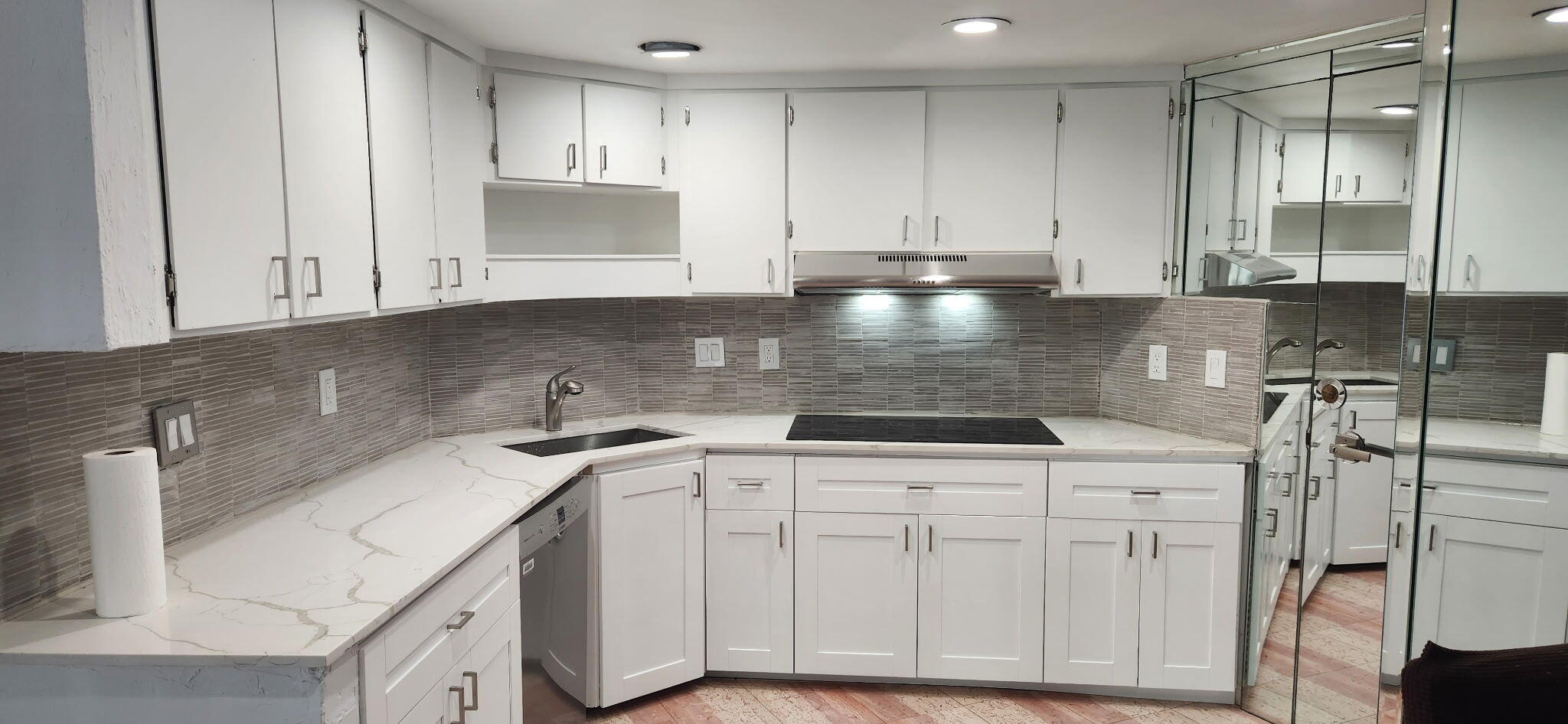 3700 Galt Ocean Drive, Unit 1702 Fort Lauderdale, FL 33308 - Photo 6 of 6 a kitchen with stainless steel appliances granite countertop a sink stove and cabinets