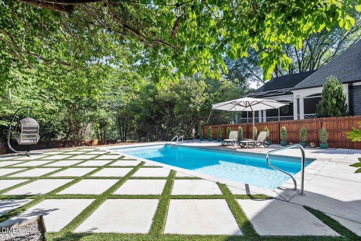 2201 Byrd Street Raleigh, NC 27608 - Photo 1 of 37 a view of pool with patio