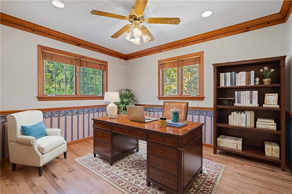 131 Hidden Valley Road Murrysville, PA 15668 - Photo 16 of 50 a room with furniture and a book shelf