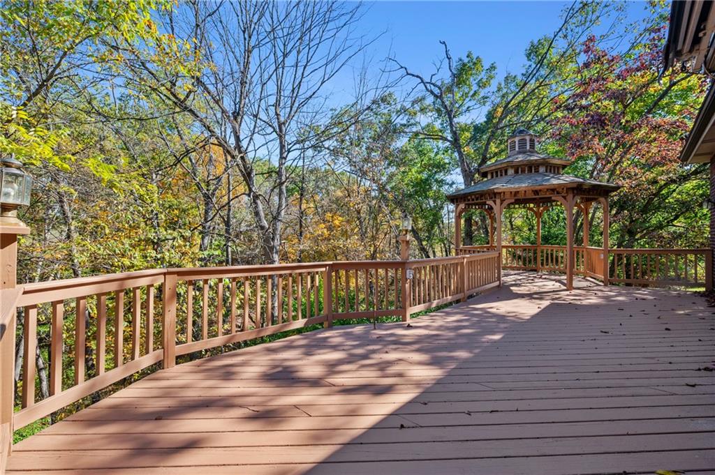 131 Hidden Valley Road Murrysville, PA 15668 - Photo 18 of 50 a view of a wooden deck next to a yard