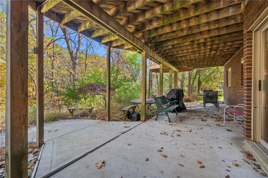 131 Hidden Valley Road Murrysville, PA 15668 - Photo 41 of 50 a view of sitting area with furniture and backyard of the house