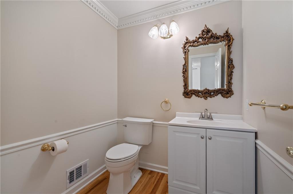 131 Hidden Valley Road Murrysville, PA 15668 - Photo 6 of 50 a bathroom with a toilet sink and mirror